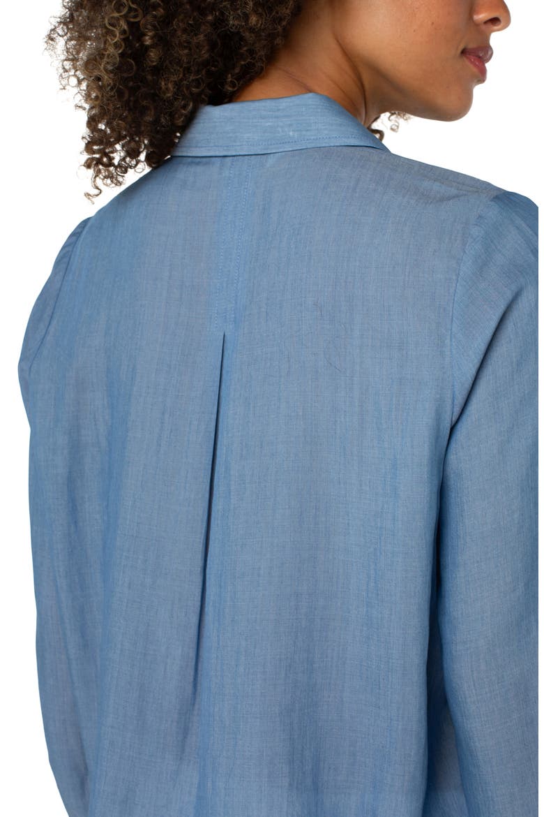 Pintuck Pullover Top, Alternate, color, BRIDGETON LIGHT