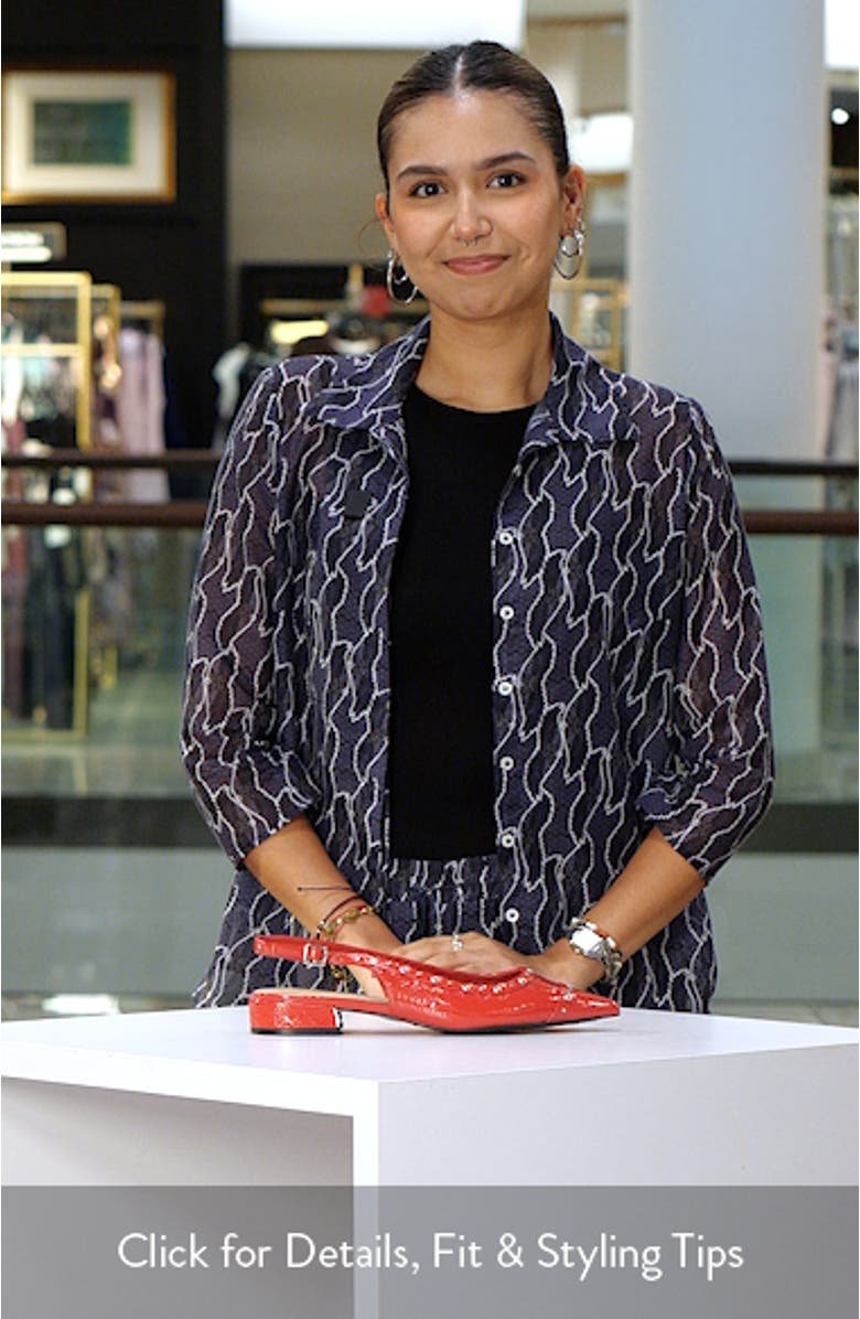 Lavinah Studded Slingback Pump, sales video thumbnail