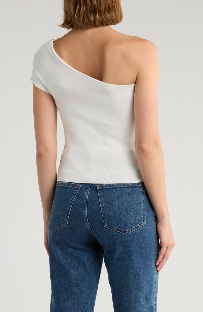 NSR One Shoulder Top, Alternate, color, White