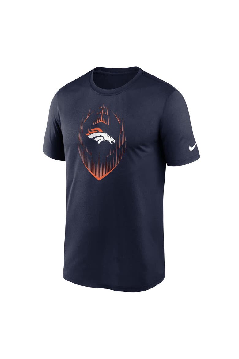 Men's  Nike  Navy Denver Broncos Big & Tall Blitz Legend Icon T-Shirt, Alternate, color, Navy