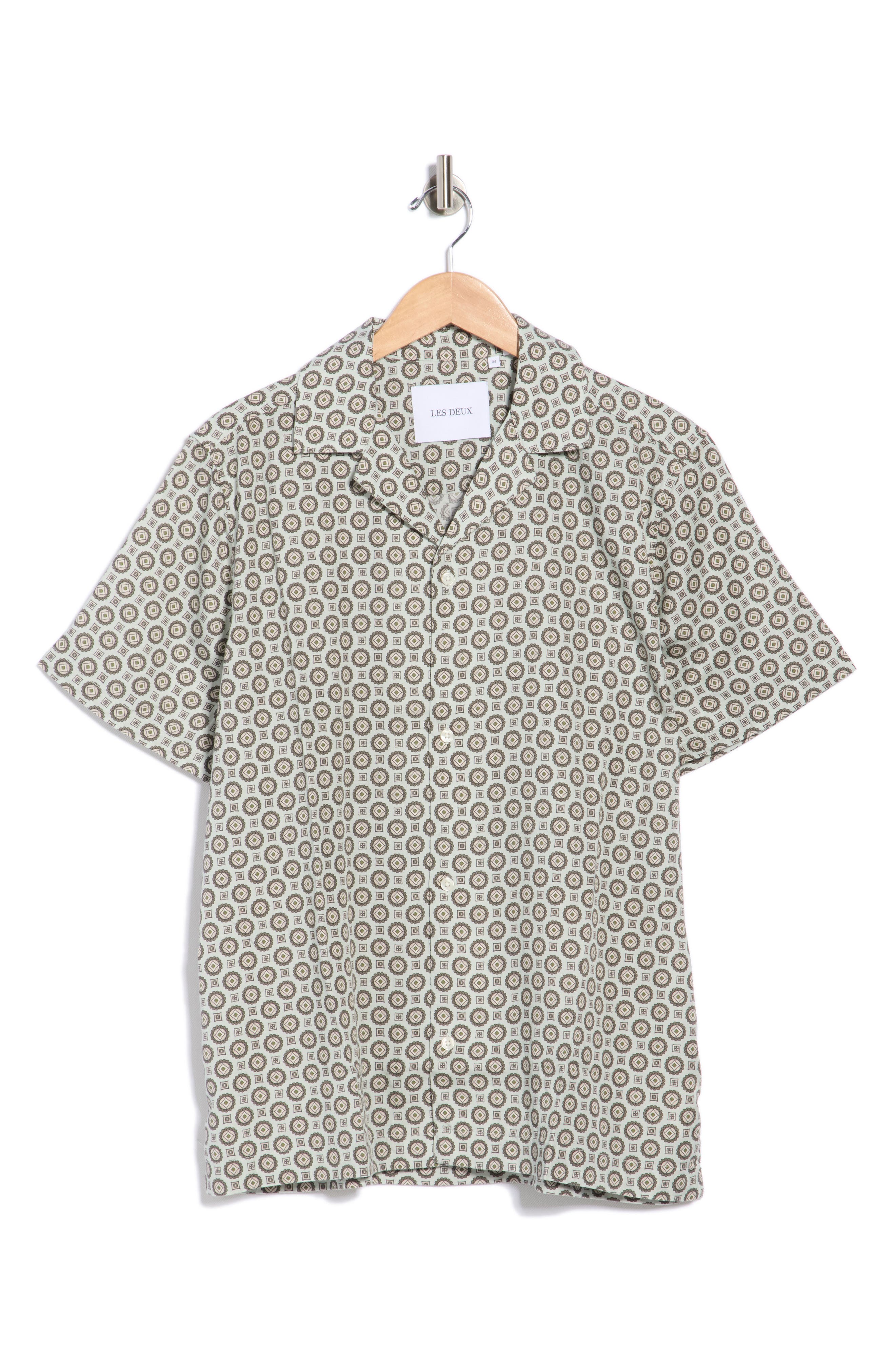 Les Deux Foulard Short Sleeve Shirt