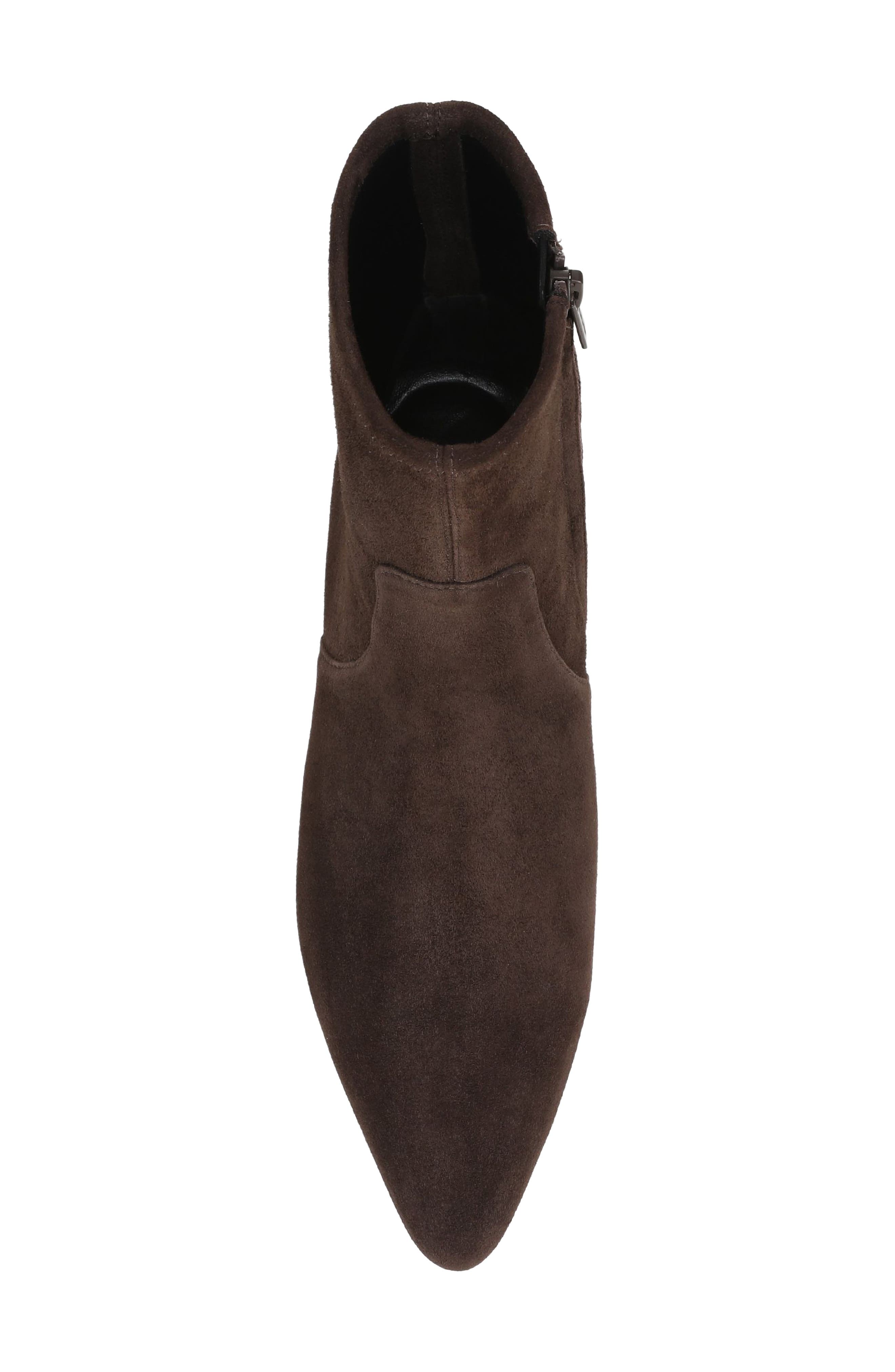 Glinda Leather Bootie, Alternate, color, ESPRESSO SUEDE