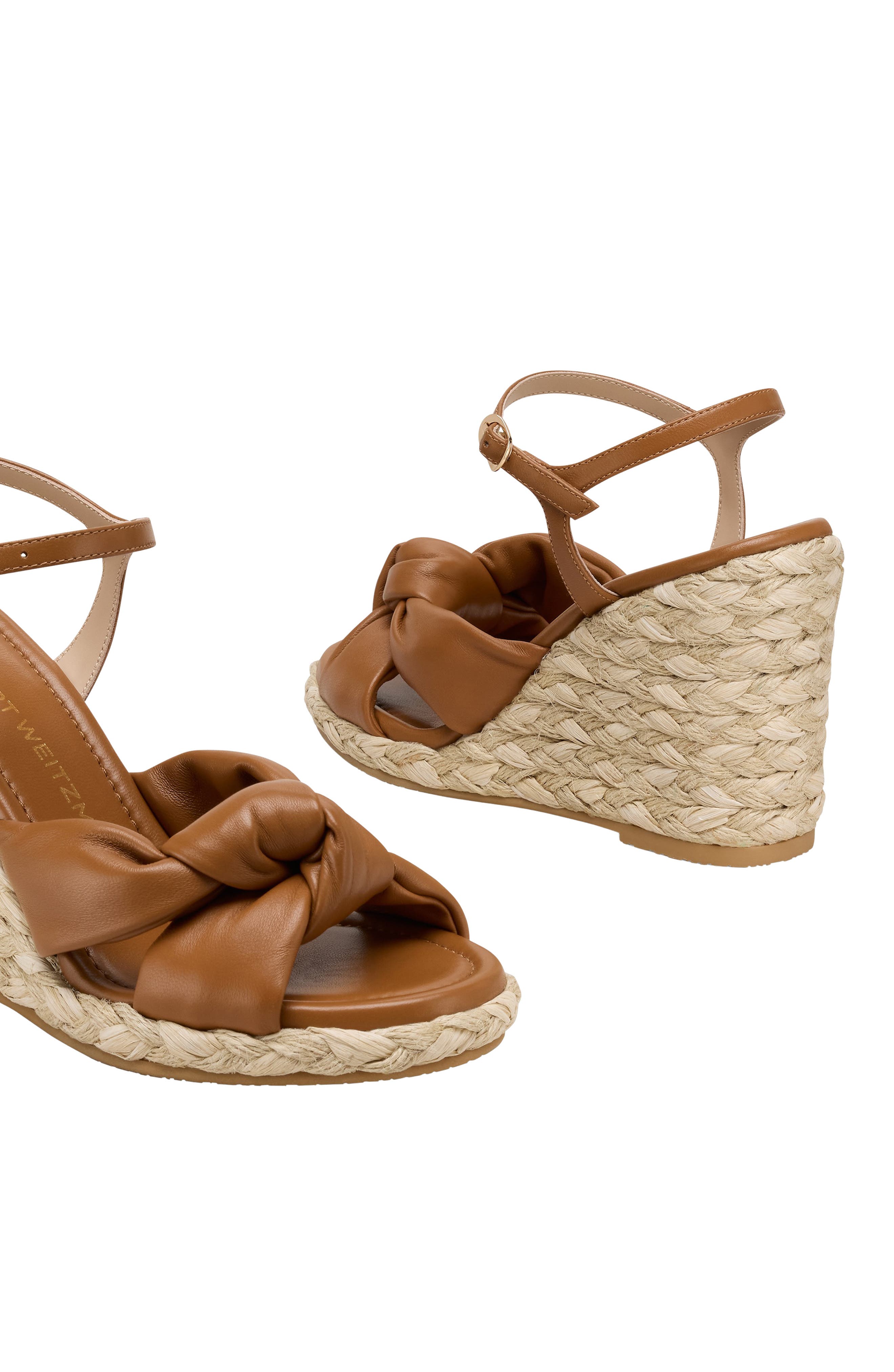 Stuart Weitzman Soplaya Espadrille Wedge Sandal, Alternate, color, Boho Tan