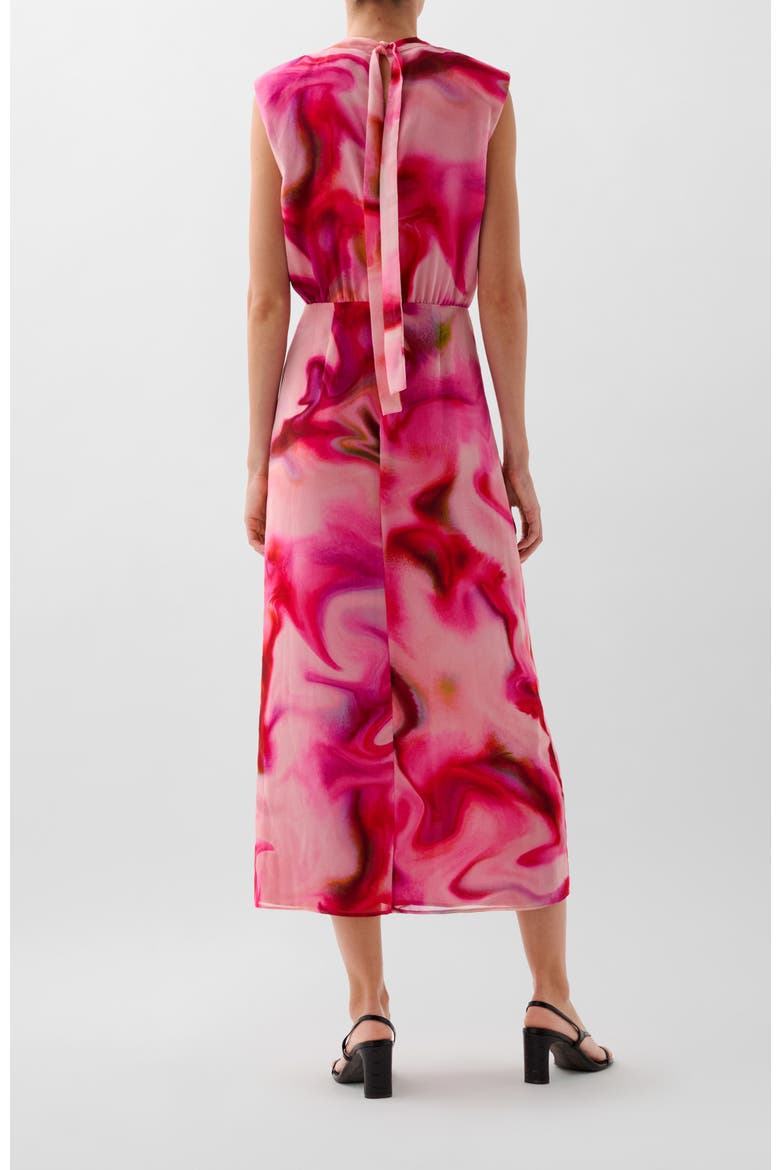 Tie Pink Dress, Alternate, color, Pink