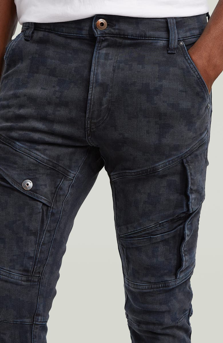 G-STAR Airblaze 3D Skinny Fit Jeans, Alternate, color, Worn In Himalayan