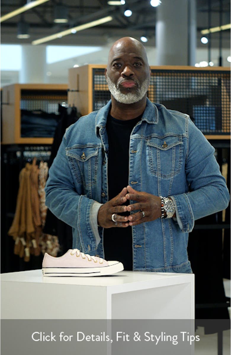 Gender Inclusive Chuck Taylor All Star Sude Low Top Sneaker, sales video thumbnail