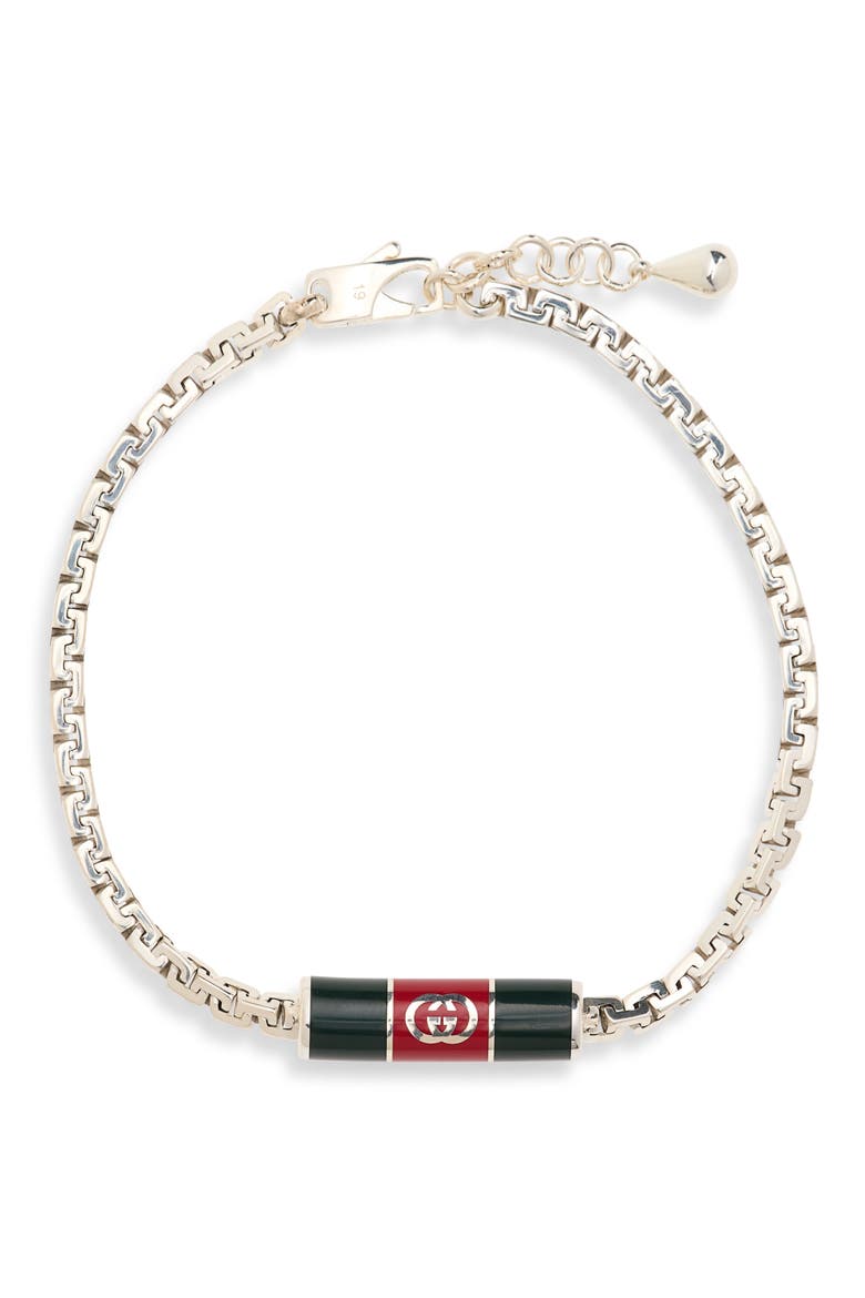 Silver Web Bracelet, Main, color, SILVER