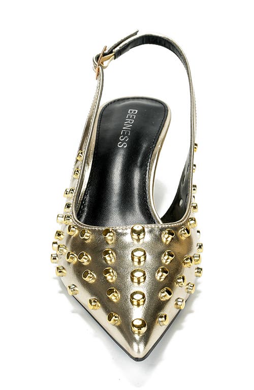 Berness Carlina Kitten Heel Slingback Pump