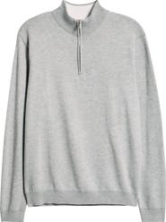 Peter Millar Coolspun Lite Quarter Zip Sweater