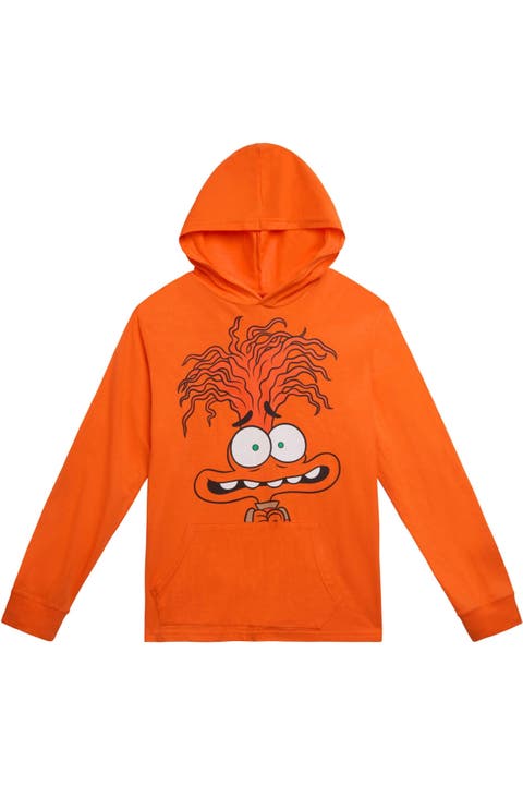 Inside Out Jersey Hooded Long Sleeve Tee
