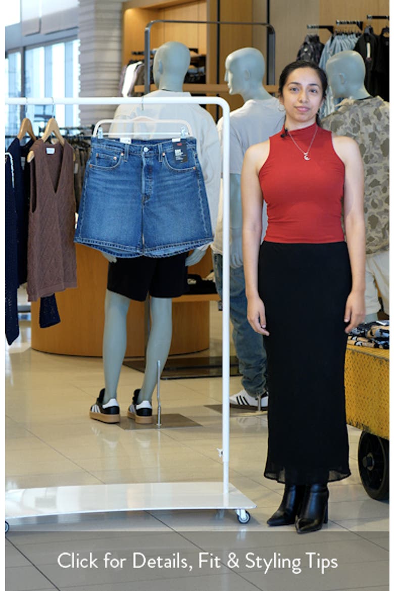 501® Mid Thigh Denim Shorts video