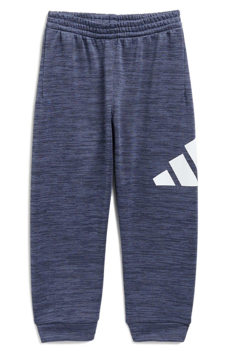adidas Kids' Chi Marled Joggers, Main, color, Shadow Navy Heather