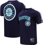 PRO STANDARD Men's Pro Standard Navy/ Seattle Mariners Taping T-Shirt