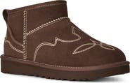 UGG® Classic Ultra Mini Western Leather Boot