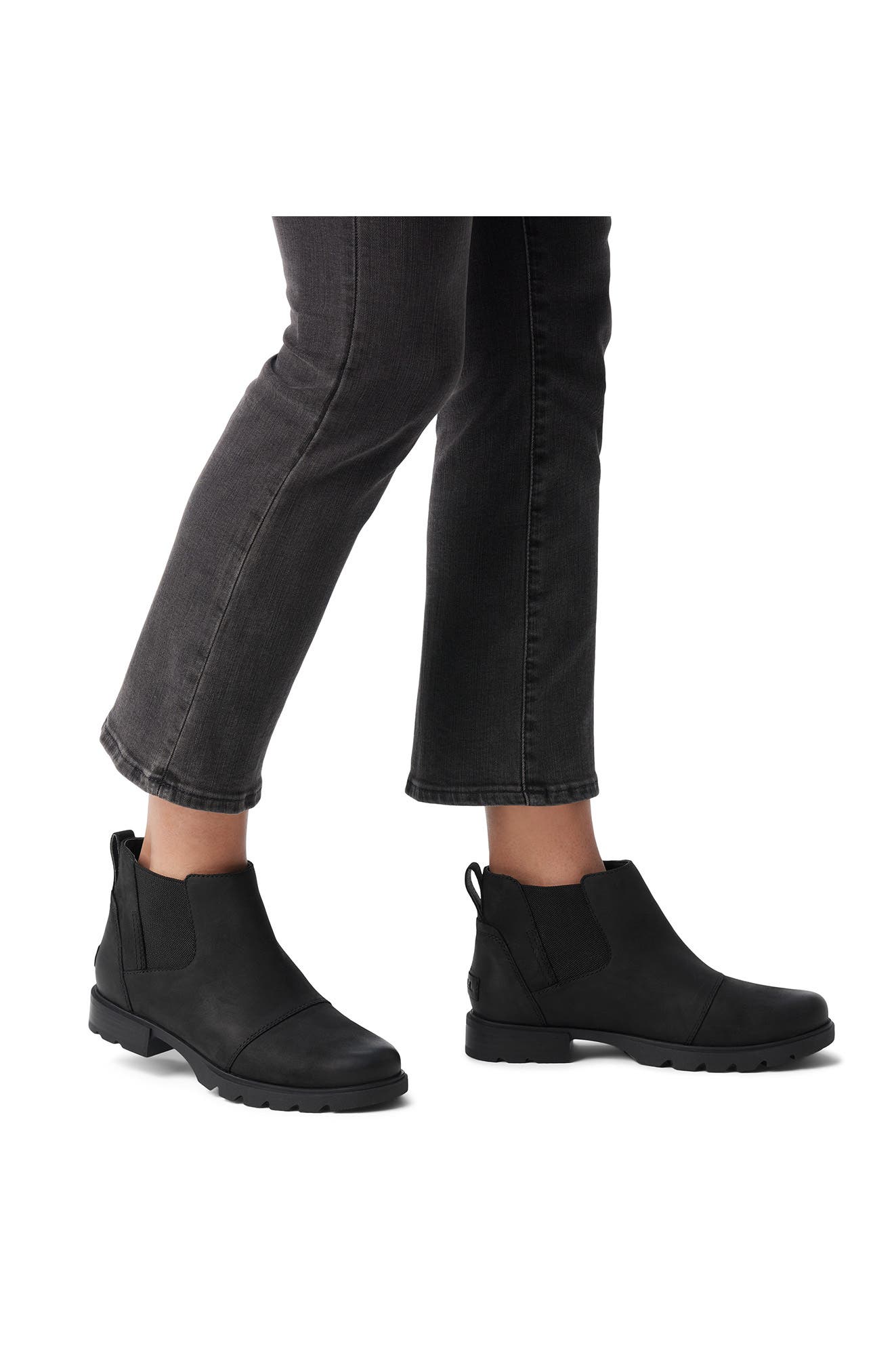 SOREL Emelie III Waterproof Chelsea Boot, Alternate, color, 