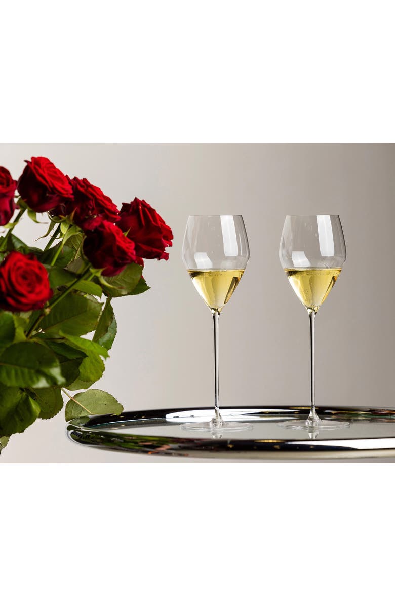 Riedel Veloce Champagne Wine Glass, Set of 4, Alternate, color, Clear