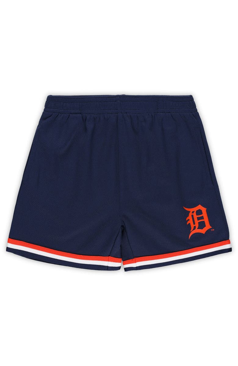 Outerstuff Toddler Fanatics Branded Navy Detroit Tigers Field Ball T-Shirt & Shorts Set, Alternate, color, 