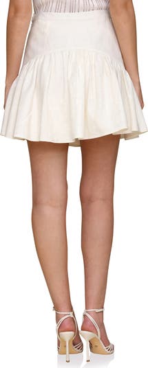 Linen Blend Skirt
