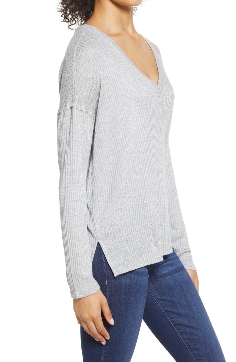 GIBSONLOOK Thermal V-Neck Tunic, Alternate, color, 