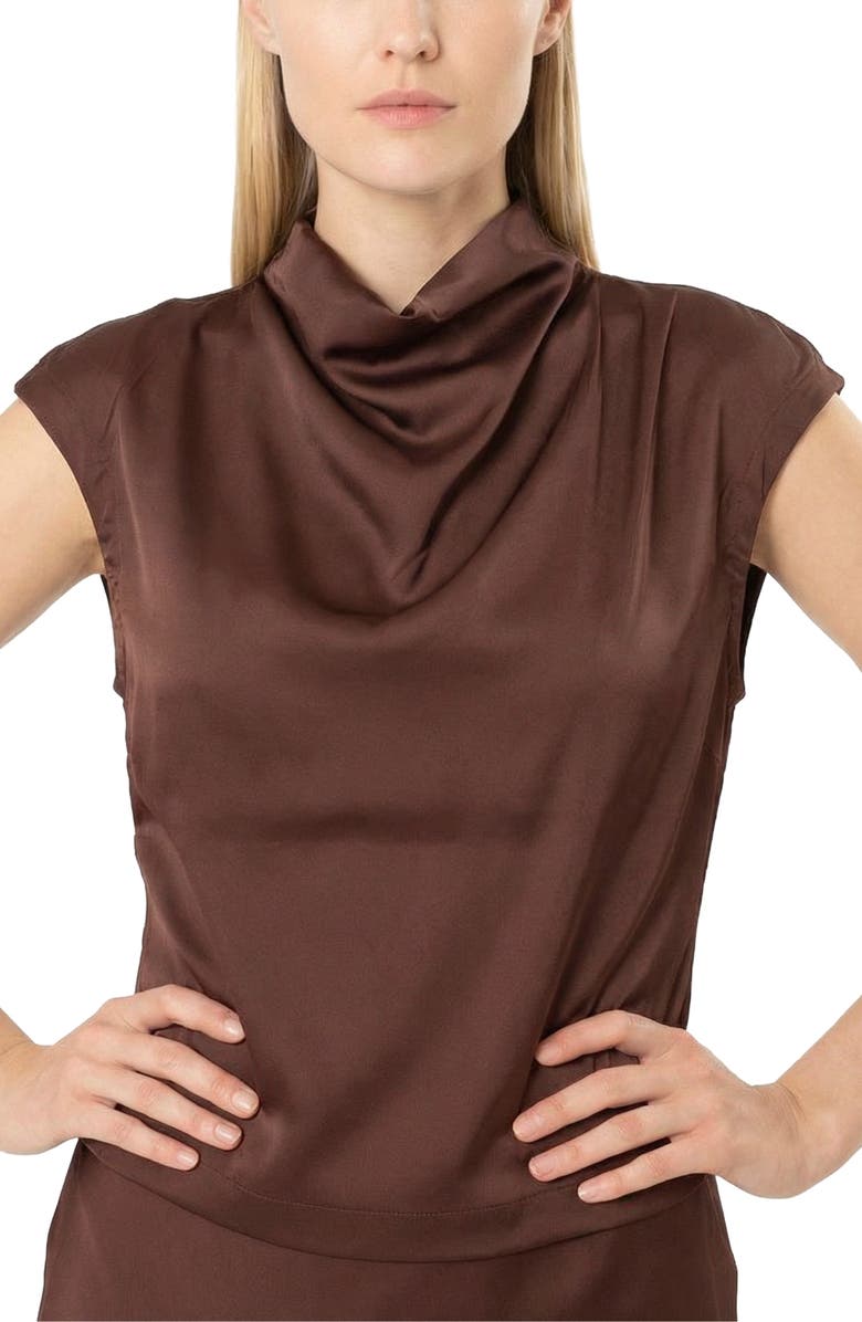 AREA STARS Avery Solid Top, Alternate, color, Brown
