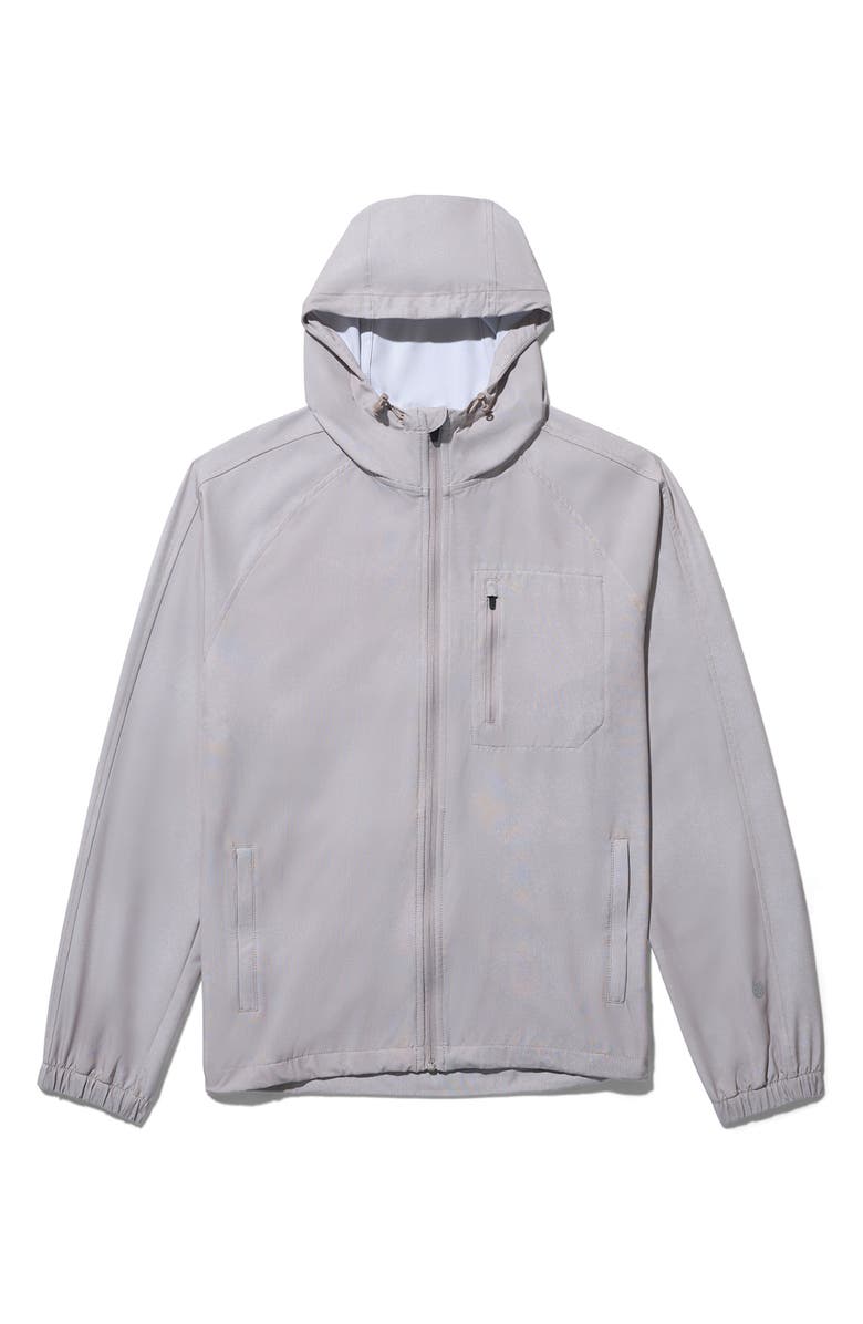 Stance Water Repellent Warm-Up Jacket, Alternate, color, Stringgrey