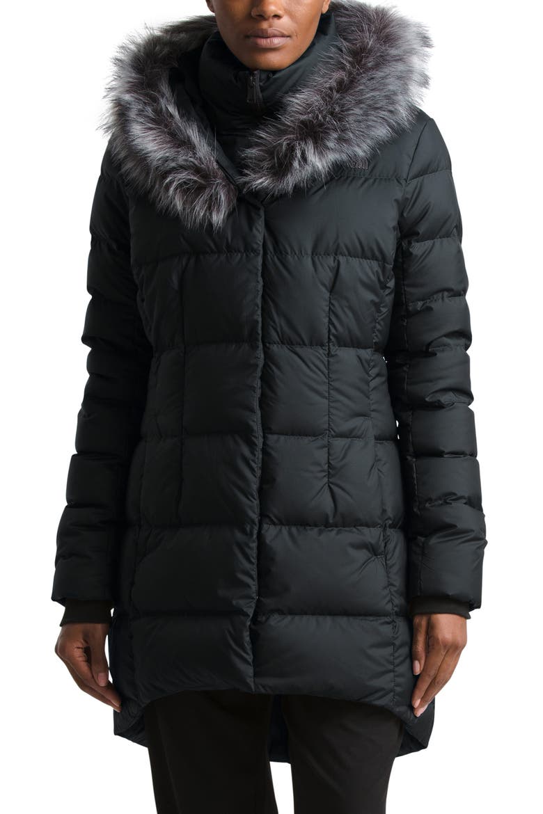 Dealio 550 Fill Power Down Parka, Main, color, TNF BLACK