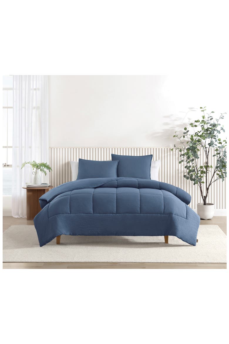 Devon Comforter & Sham Set, Alternate, color, DESERT BLUE