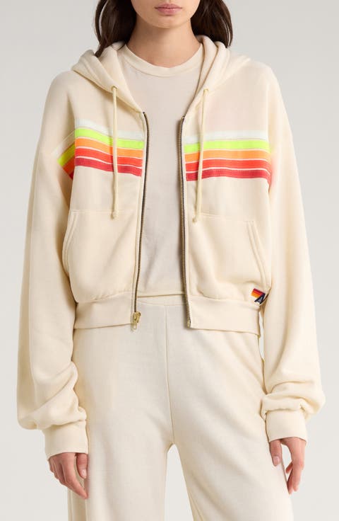 5-Stripe Zip Hoodie