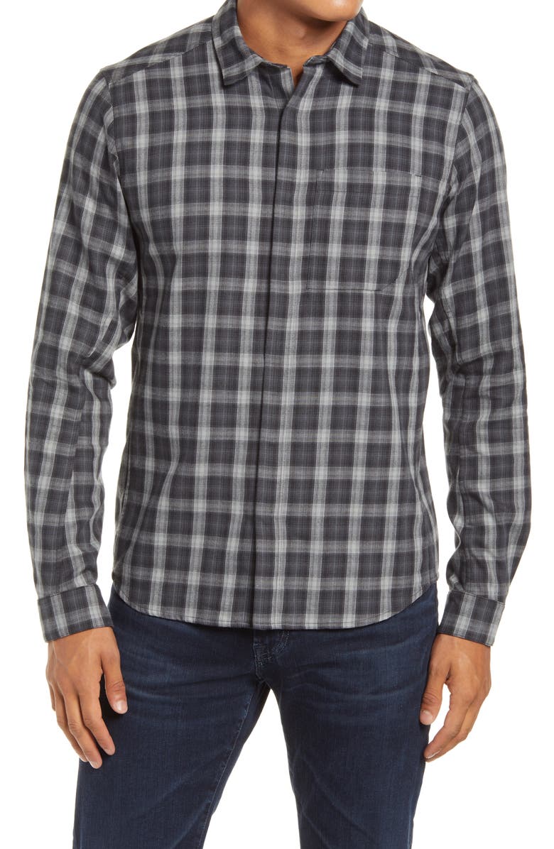 Arc'teryx Bernal Snap-Up Flannel Shirt, Main, color,