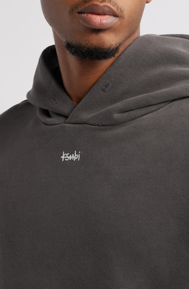 Ksubi Eagle Ekcess Cotton Graphic Hoodie, Alternate, color, 