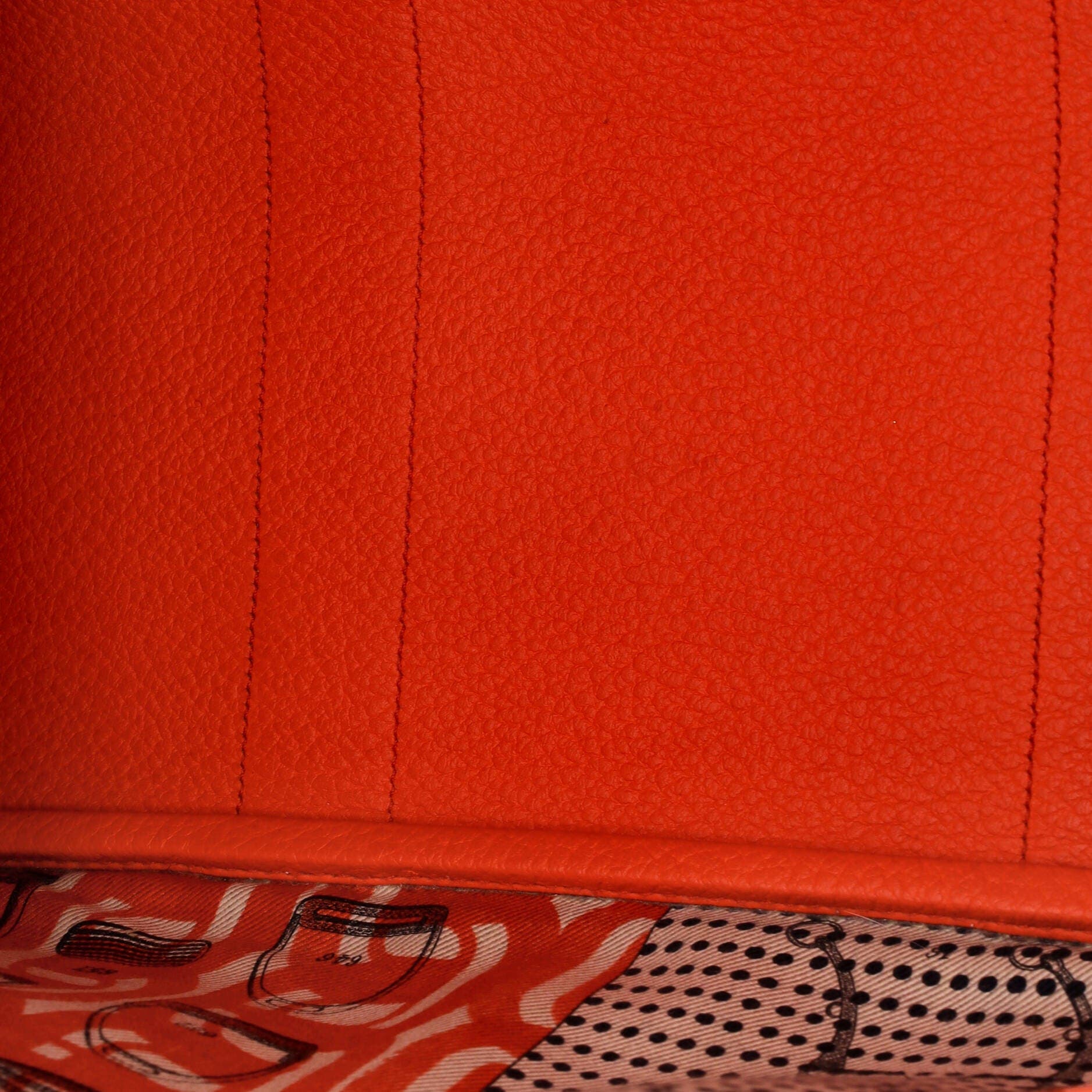 Garden Party Tote Leather 36, Alternate, color, Orange