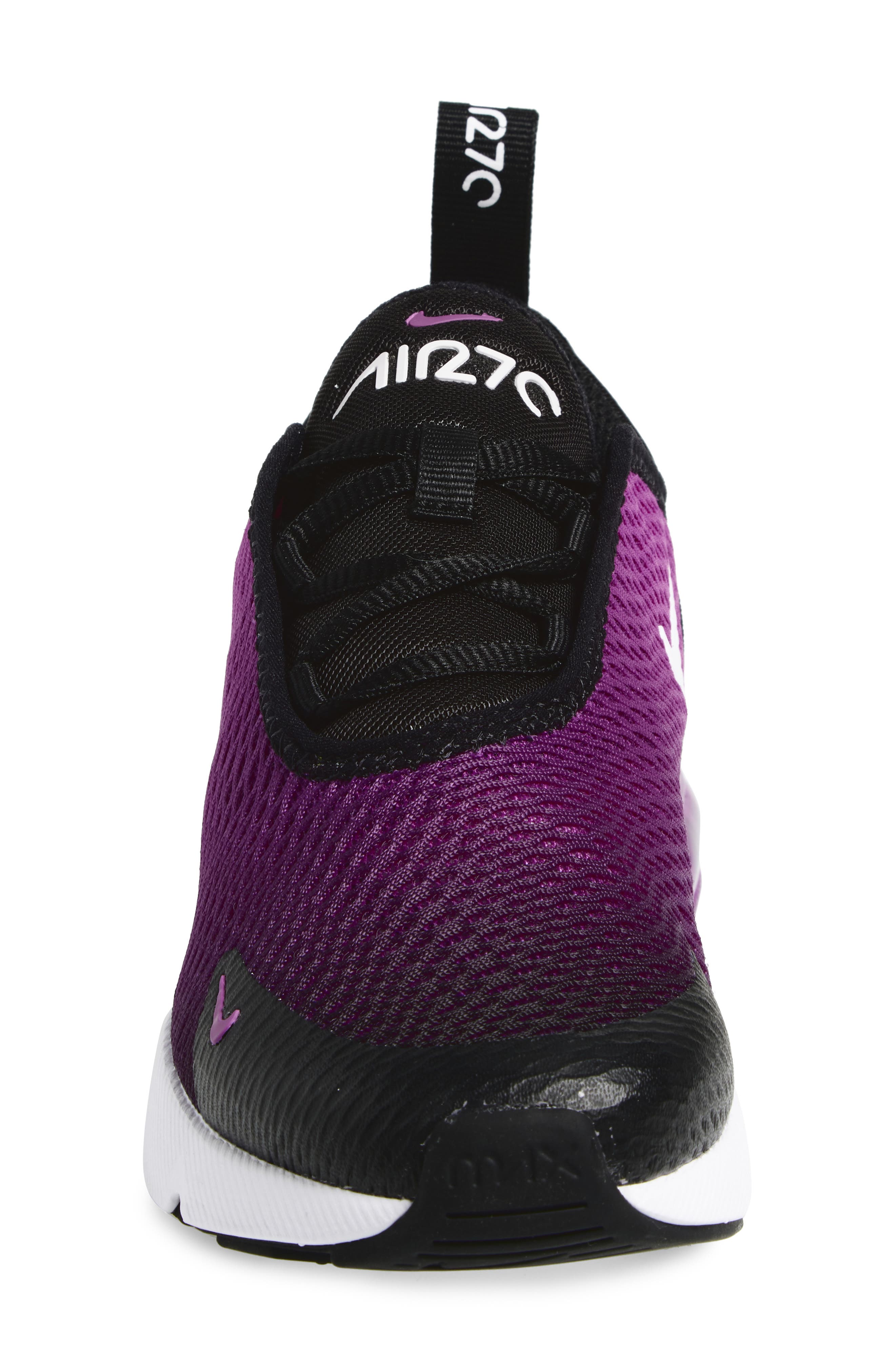 Nike Kids' Air Max 270 Sneaker, Alternate, color, 044 Black/White