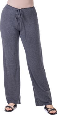 24seven Comfort Apparel Comfortable Drawstring Lounge Pants