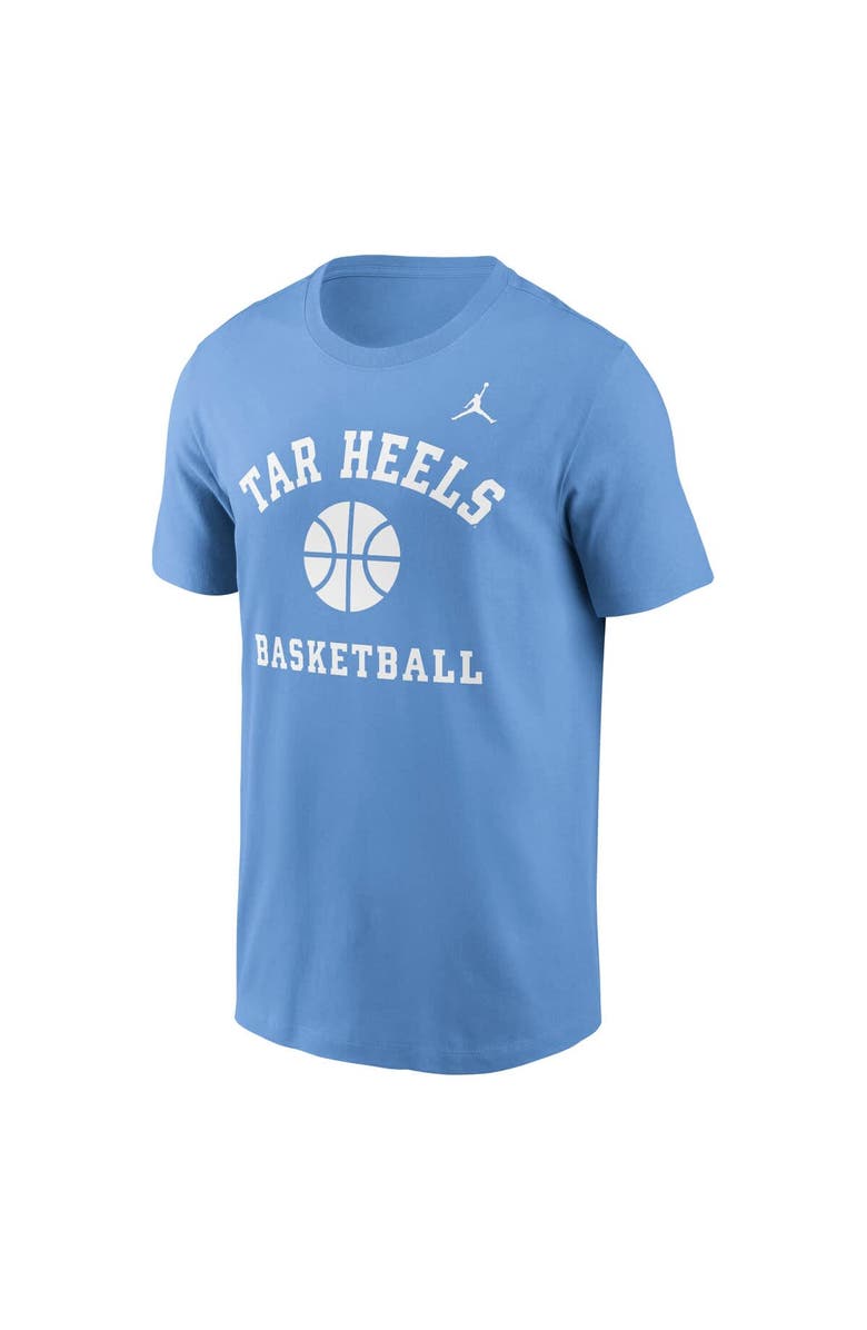 Jordan Brand Men's Jordan Brand Carolina Blue North Carolina Tar Heels Basketball Icon T-Shirt, Alternate, color, 