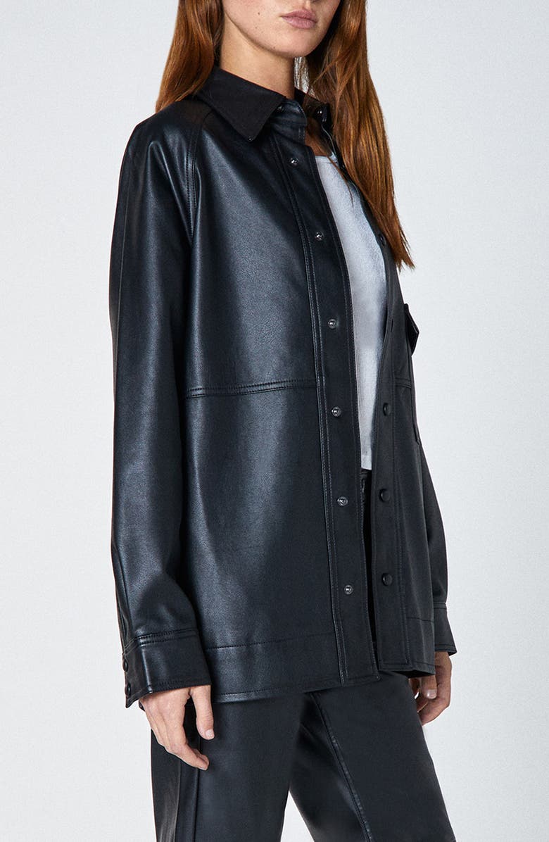 Unpublished Gia Chromatic Faux Leather Jacket, Alternate, color, Chromatic