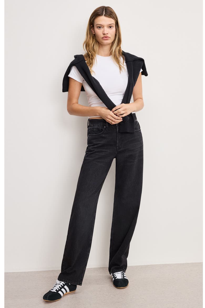 Good '90s Relaxed Jeans, Alternate, color, BLACK406