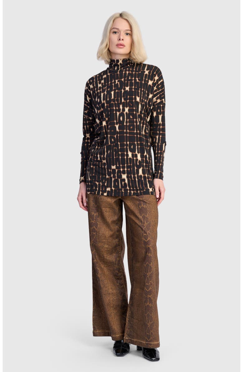 Alembika Neula Mockneck Top, Alternate, color, Matrix