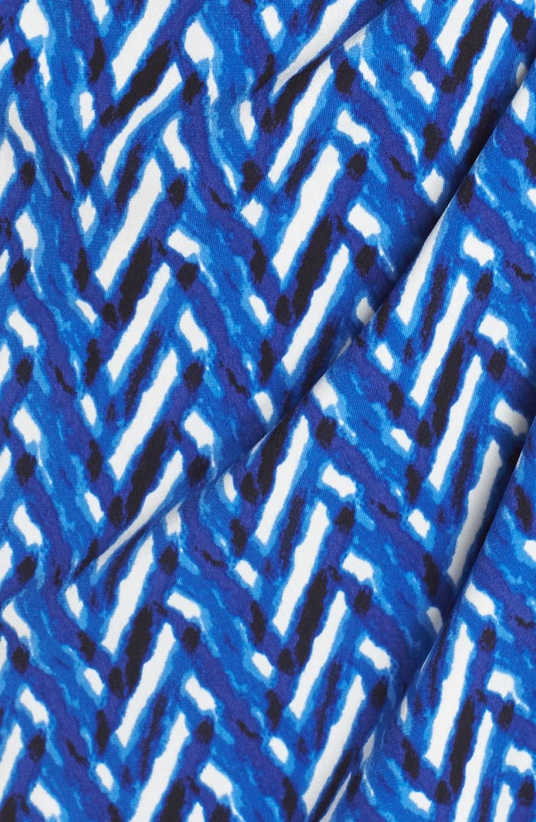 Maggy London Print Jersey Wrap Dress, Alternate, color,