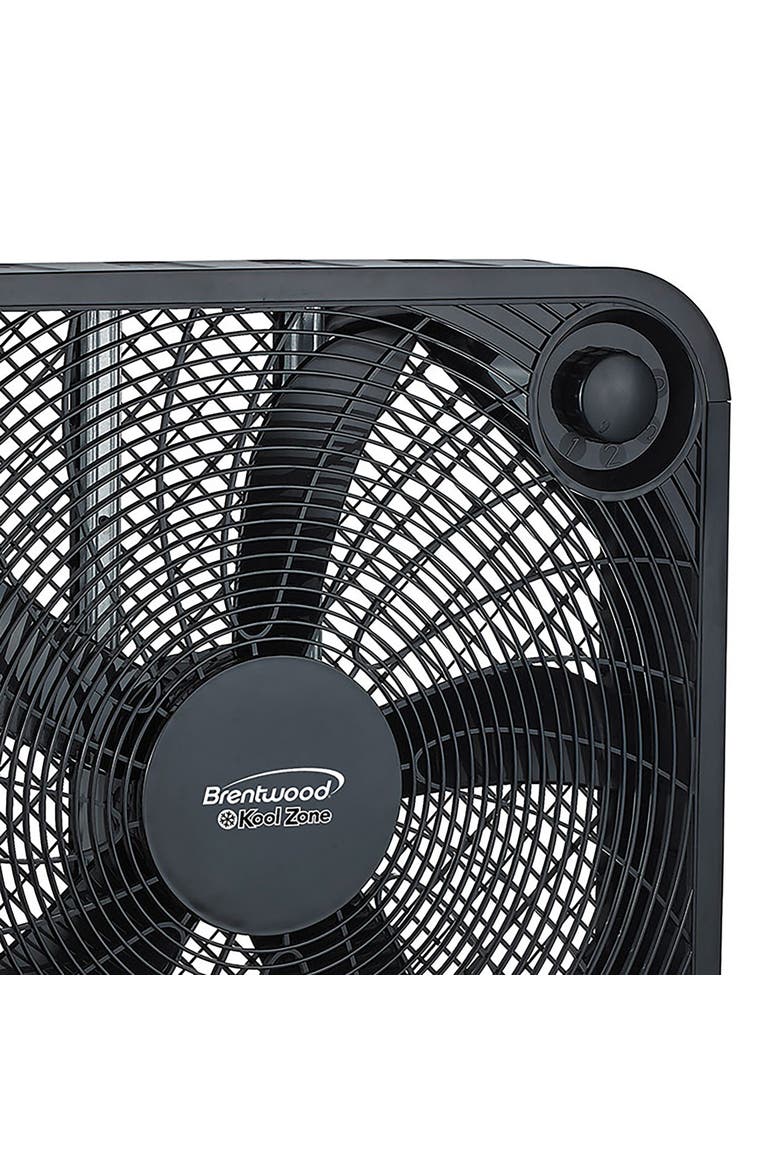 20 Inch Box Fan in Black, Alternate, color, Black