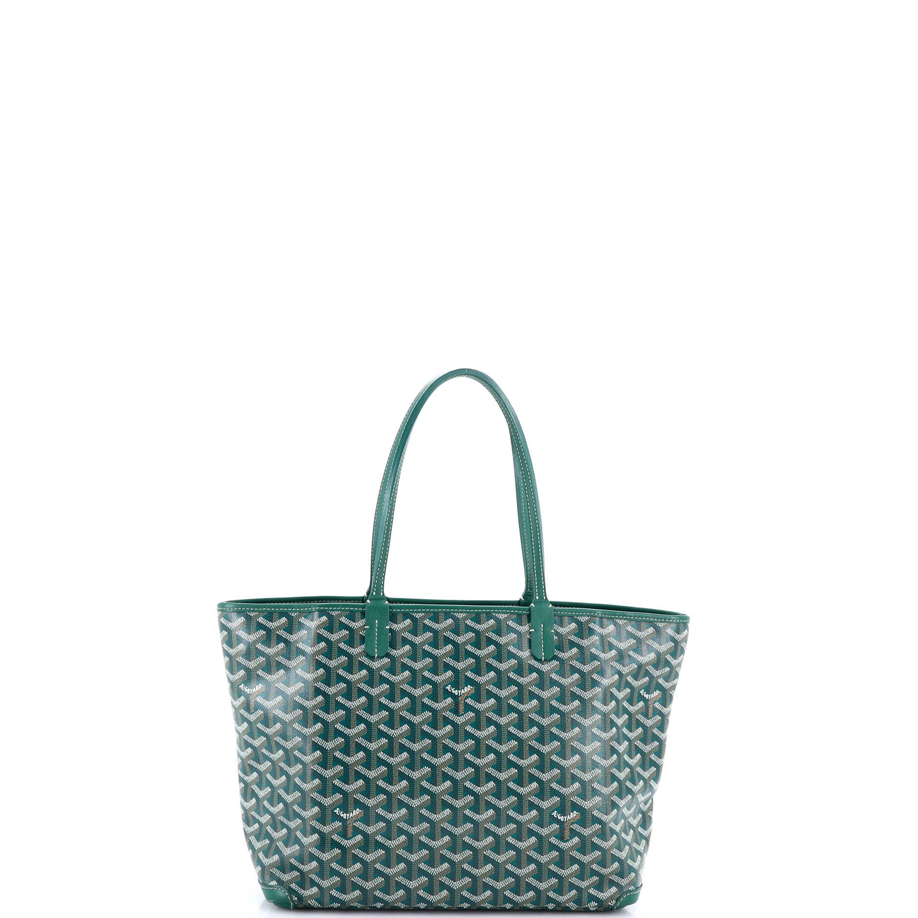 Pre-Owned Goyard Artois Tote Coated Canvas PM, Alternate, color, Green