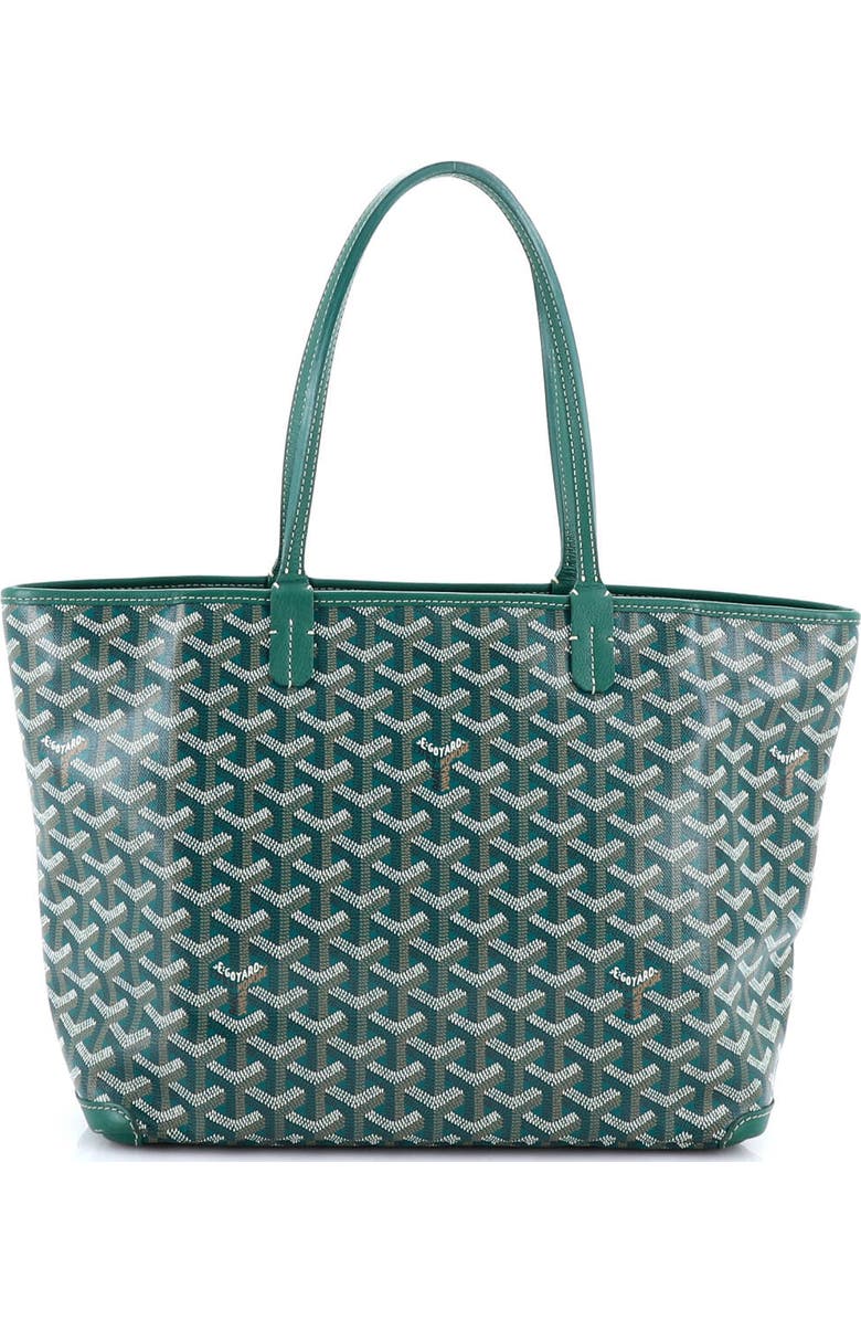 Pre-Owned Goyard Artois Tote Coated Canvas PM, Alternate, color, Green
