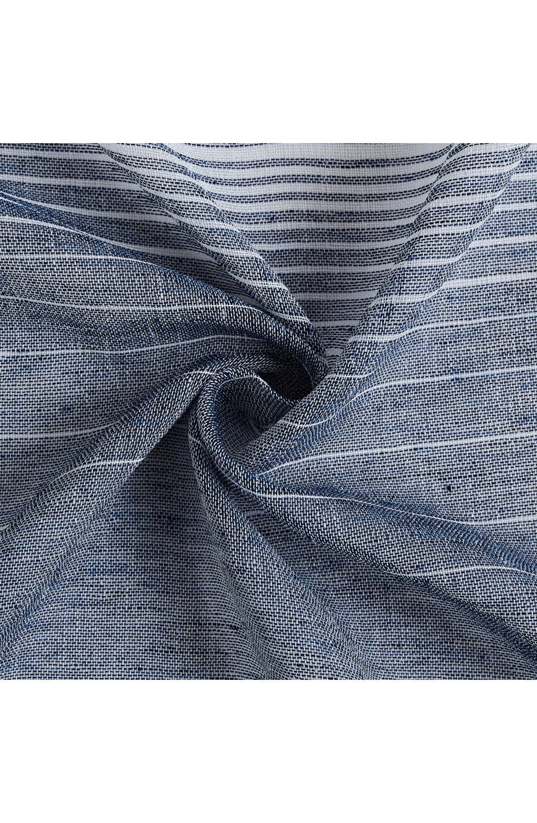 DAINTY HOME Linea Set of 2 Ombré Sheer Panel Curtains, Alternate, color, 