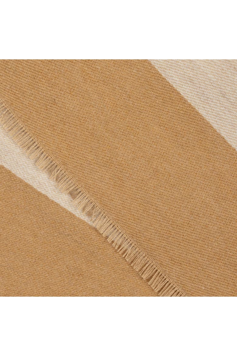 hotel logo ruana, Alternate, color, camel/cream