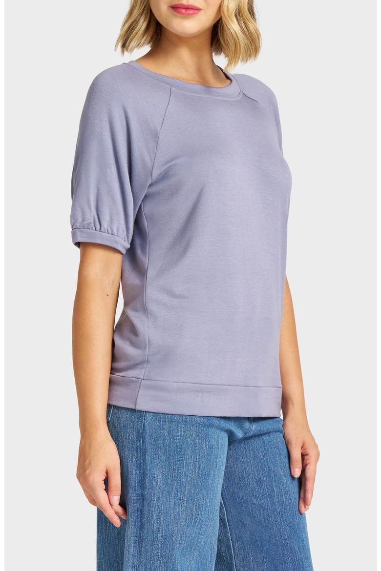 Raglan Short Sleeve Top, Alternate, color, OCEAN