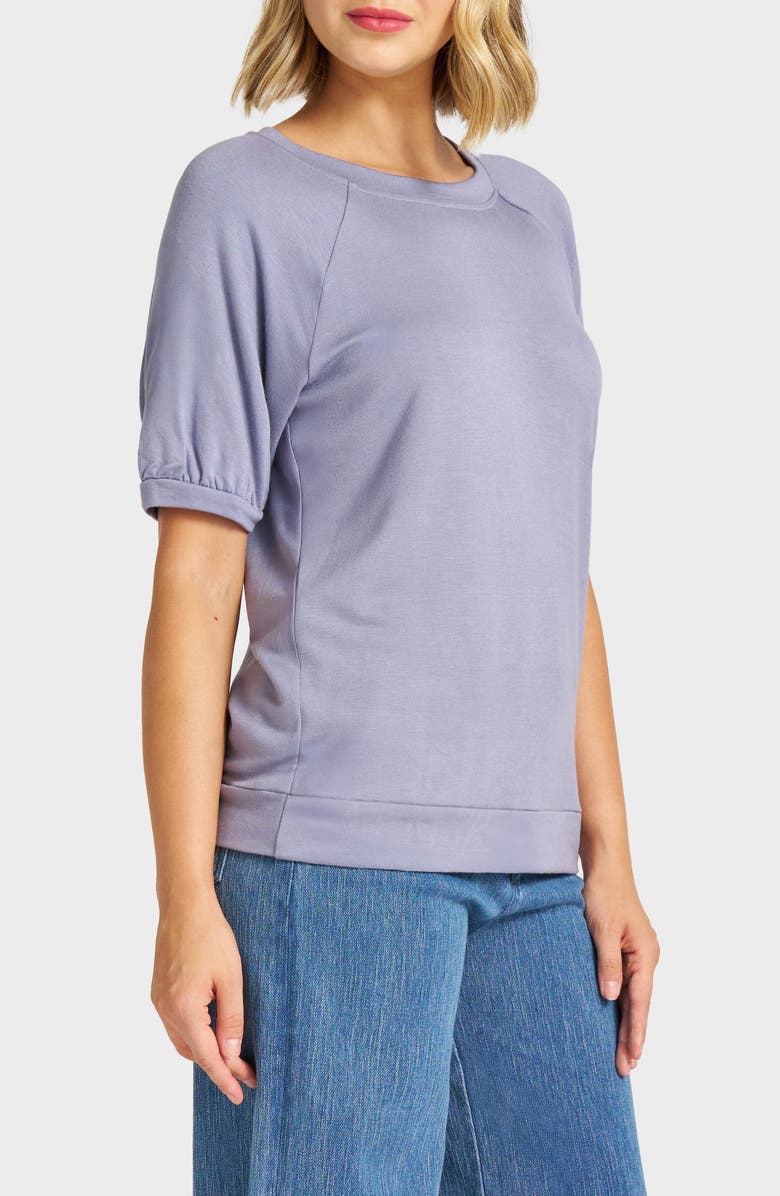 matty m. Raglan Short Sleeve Top, Alternate, color, Ocean