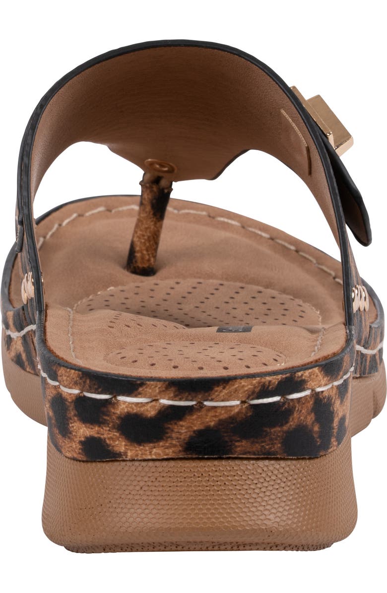 GOOD CHOICE NEW YORK Arla Flip Flop, Alternate, color, Leopard