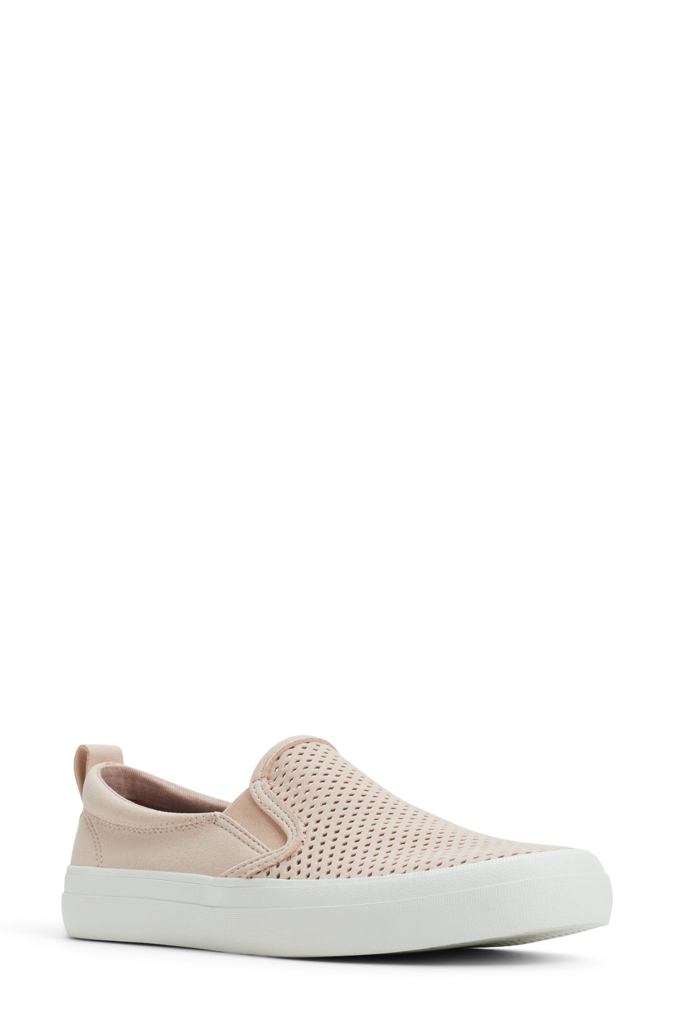 Crest Twin Gore Slip-On, Main, color, ROSE DUST
