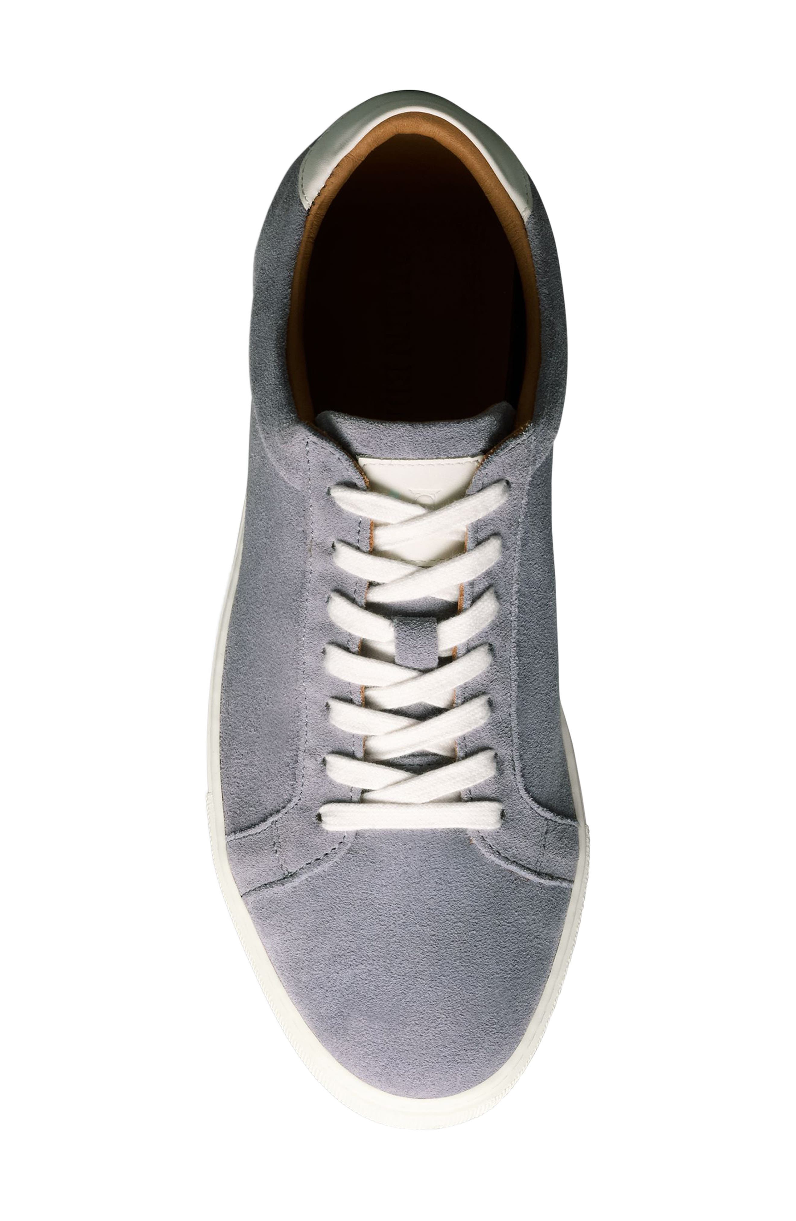 Courtside Low Top Sneaker, Alternate, color, STEEL BLUE