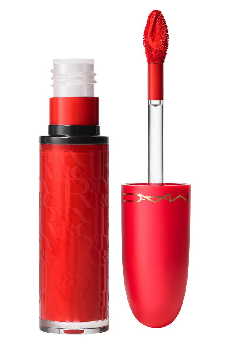 MAC Aute Cuture Starring Rosalía Retro Matte Liquid Lipstick (Limited Edition), Main, color, SPICY PIMENTON