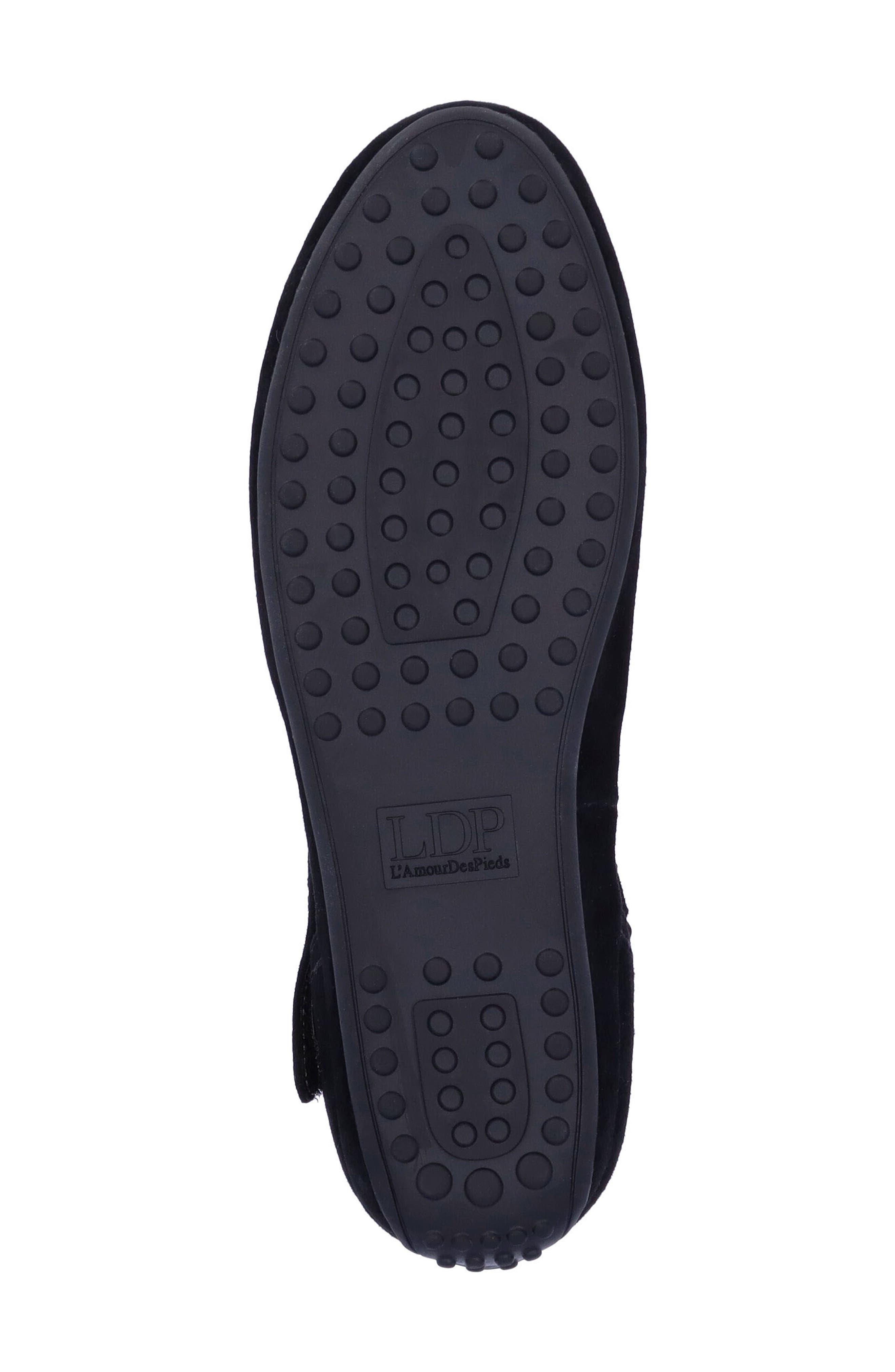 L'Amour des Pieds Ankle Strap Flat, Alternate, color, 